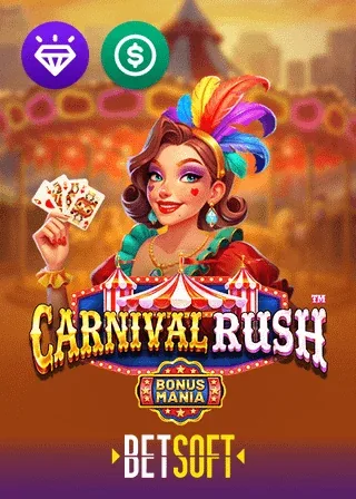 Carnival Rush by Betsoft at Big Candy